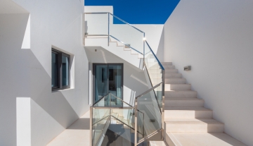 Resa Estate Ibiza for sale townhouse cala Carbo es Vedra exterior sta8irs.jpg